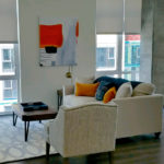 Furniture installation for luxury apartment in Denver